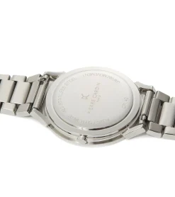 Herrenuhren|Herrenuhren*Pierre Cardin Herren Armband-Uhr analoge Quarz-Uhr mit Edelstahl-Armband 3ATM 40mm in Silber/Weiß oder Silber/Schwarz