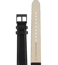 Herrenuhren|Herrenuhren*Pierre Cardin Herren Armband-Uhr analoge Quarz-Uhr mit Leder-Armband 3ATM 40mm CPI.2018 Schwarz/Silber