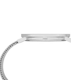 Herrenuhren|Herrenuhren*Pierre Cardin Herren Armband-Uhr analoge Quarz-Uhr mit Edelstahl-Armband 3ATM 41mm CBV.1027 Silber