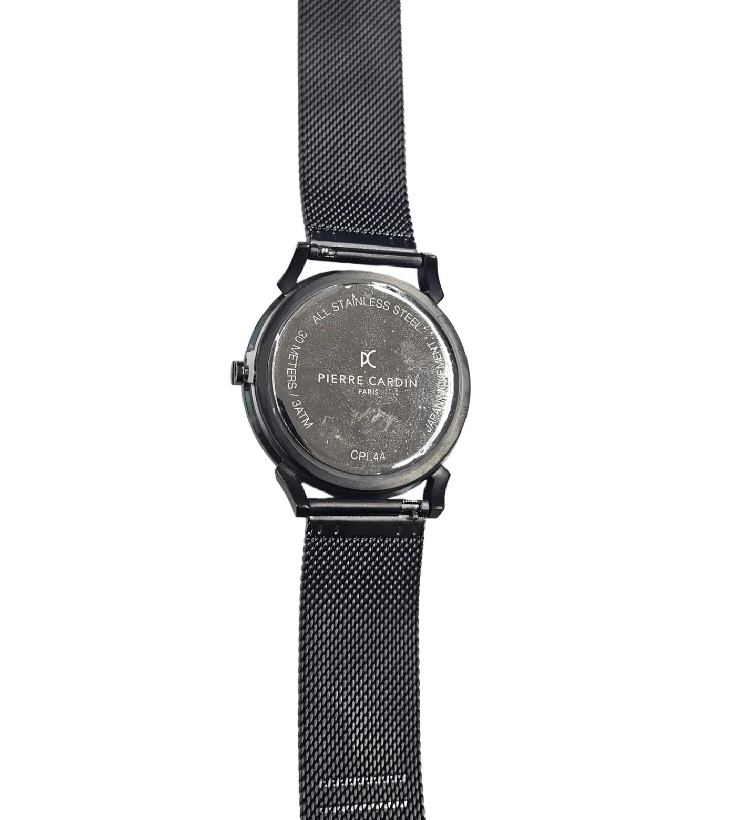 Herrenuhren|Herrenuhren*Pierre Cardin Herren Armband-Uhr mit Multi-Ziffernblatt und Farbverlauf analoge Quarz-Uhr mit Edelstahl-Armband 3ATM 44mm CPI.2059 Silber/Blau