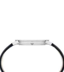 Herrenuhren|Herrenuhren*Pierre Cardin Herren Armband-Uhr analoge Quarz-Uhr mit Leder-Armband 3ATM 40mm Schwarz oder Blau