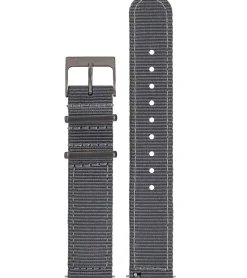 Herrenuhren|Herrenuhren*Pierre Cardin Herren Armband-Uhr analoge Quarz-Uhr mit Textil-Armband 3ATM 42mm CBV.1034 Grau/Blau