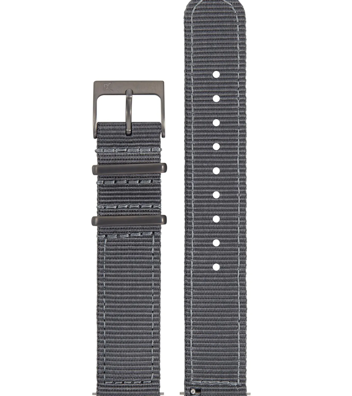 Herrenuhren|Herrenuhren*Pierre Cardin Herren Armband-Uhr analoge Quarz-Uhr mit Textil-Armband 3ATM 42mm CBV.1034 Grau/Blau