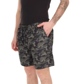 Nachtwäsche & Bademode*Pierre Cardin Herren Camouflage Schwimm-Hose Badehose Schwimm-Shorts Blau/Khaki-Grün, Khaki/Grün, Navy/Rot oder Navy/Pink