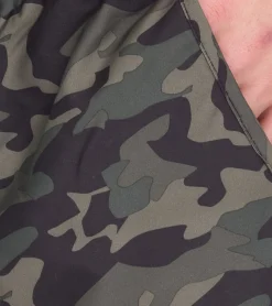Nachtwäsche & Bademode*Pierre Cardin Herren Camouflage Schwimm-Hose Badehose Schwimm-Shorts Blau/Khaki-Grün, Khaki/Grün, Navy/Rot oder Navy/Pink