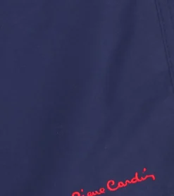 Nachtwäsche & Bademode*Pierre Cardin Herren Schwimm-Hose Badehose modische Schwimm-Shorts LA205027 Rot/Navy