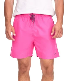 Nachtwäsche & Bademode*Pierre Cardin Herren Schwimm-Hose Badehose stylische Schwimm-Shorts LA206710 Rosa