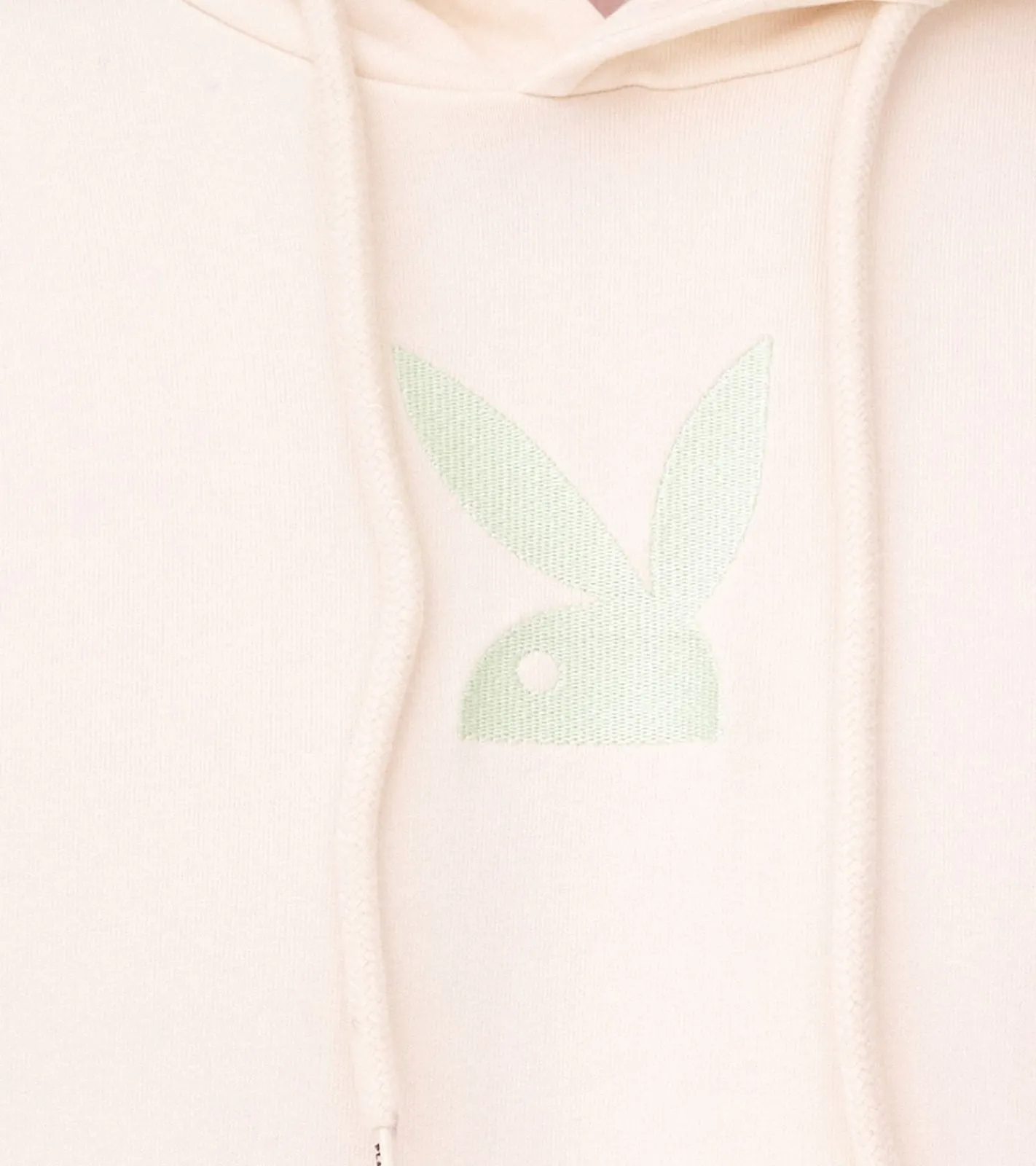 Pullover & Sweater*PLAYBOY Herren Kapuzen-Pullover mit großem Rücken-Print der Juli/August Ausgabe 2015 Langarm-Shirt Baumwoll-Pullover DFPBHD1012 Beige