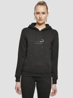 Sweater & Pullover*POD Ladies Christmas Loading Heavy Hoody schwarz