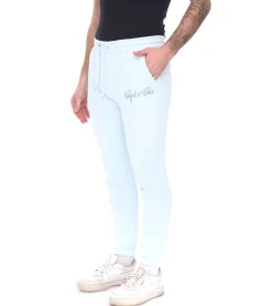 Jogginghosen & Fitnessmode|Jeans & Hosen*Project X Paris Signature Herren Jogging-Hose mit Baumwollanteil Jogger Alltags-Hose Homewear 2140150-1 IBBP Hellblau