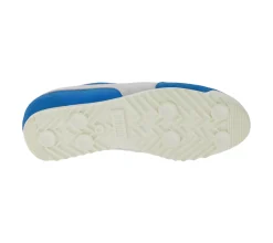 Sneaker & Turnschuhe*PUMA Arizona Nylon Retro-Sneaker mit Wildleder-Overlays Low-Top Schnür-Schuhe 398682 01 Blau/Weiß