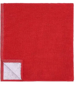 Handtücher*PUMA Baumwoll-Badetuch Frottee-Handtuch mit großem Marken-Logo 50cm x 100cm 054553 02 Rot