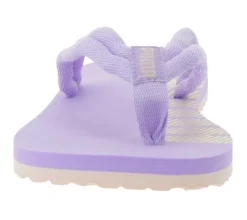 Sandalen|Zehentrenner & Sandalen*PUMA Epic Flip v2 Bade-Latschen Damen Sommer-Schlappen mit EVA-Sohle Herren Zehen-Trenner Kinder Schuhe 360248 49 Flieder