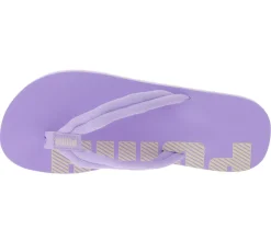 Sandalen|Zehentrenner & Sandalen*PUMA Epic Flip v2 Bade-Latschen Damen Sommer-Schlappen mit EVA-Sohle Herren Zehen-Trenner Kinder Schuhe 360248 49 Flieder