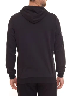 Pullover & Sweater*PUMA ESS Logo Herren stylischer Kapuzen-Pullover Baumwoll-Hoodie mit Logo auf der Brust 679631 oder Schwarz Grau