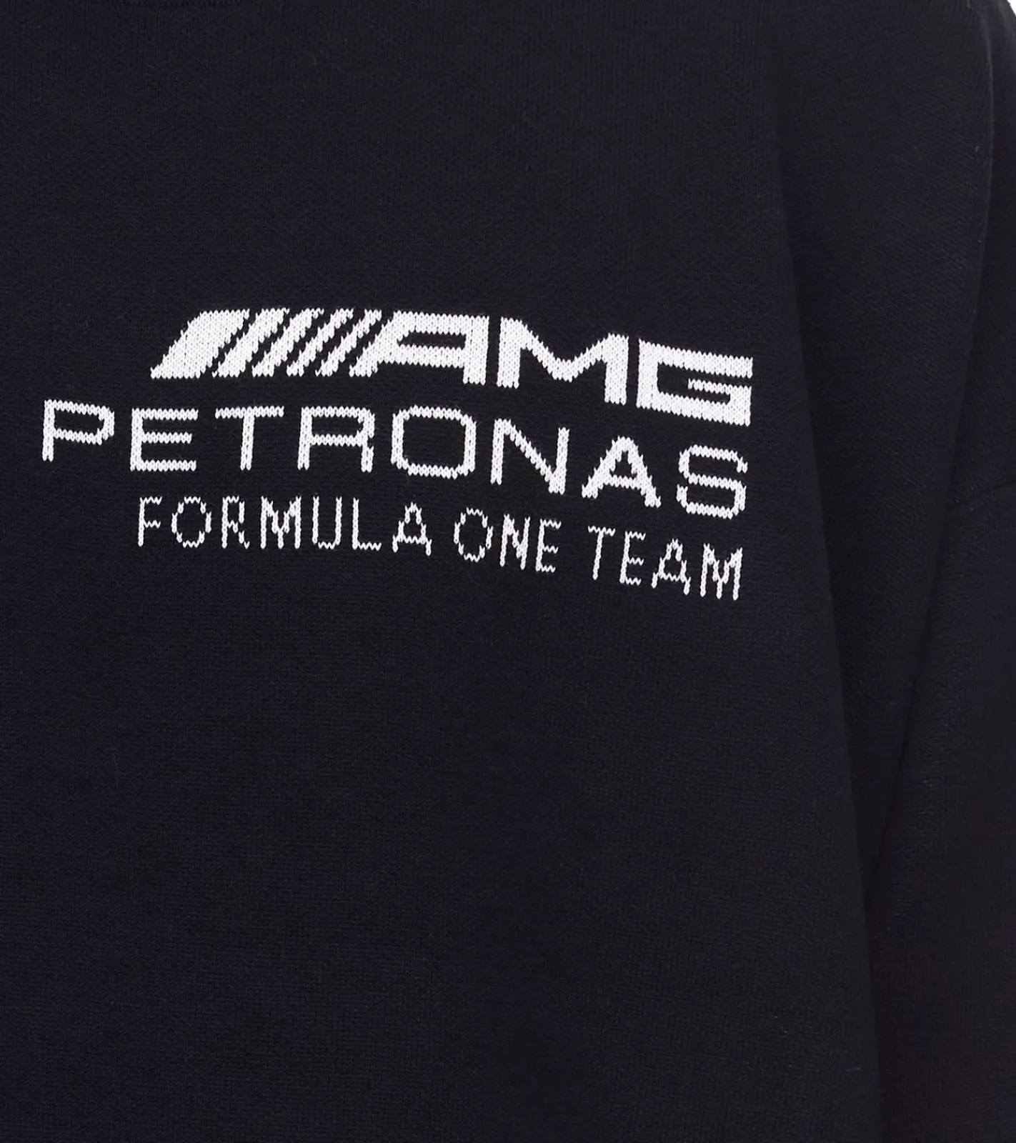 Pullover & Sweater*PUMA FD MAPF1 Mercedes-AMG Petronas F1 Statement Herren Oversized Pullover Formel 1 Strick-Pulli 621131 01 Schwarz