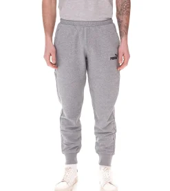 Sportunterbekleidung|Jogginghosen & Fitnessmode*PUMA Herren nachhaltige Baumwoll-Jogger Freizeit-Hose Jogging-Hose Fitness-Hose Sport-Hose 586716 03 Grau