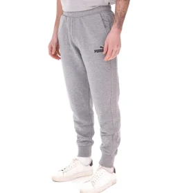 Sportunterbekleidung|Jogginghosen & Fitnessmode*PUMA Herren nachhaltige Baumwoll-Jogger Freizeit-Hose Jogging-Hose Fitness-Hose Sport-Hose 586716 03 Grau