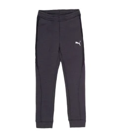 Jogginghosen & Fitnessmode*PUMA Jogginghose für Jungen und Mädchen Baumwoll-Jogger Sport-Hose Fitness-Hose Homewear 580732 04 Dunkelgrau/Schwarz