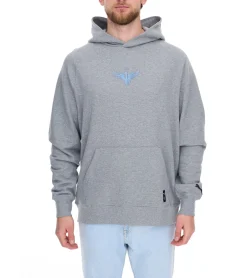 Pullover & Sweater*PUMA Melo Alwayz On Hoodie nachhaltiger Herren Kapuzen-Pullover Baumwoll-Hoodie 320 g/cm² 625991 02 Grau