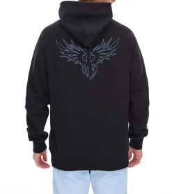 Pullover & Sweater*PUMA Melo Alwayz On Hoodie nachhaltiger Herren Kapuzen-Pullover Baumwoll-Hoodie 320 g/cm² 625991 01 Schwarz