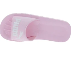 Zehentrenner & Sandalen|Sandalen & Zehentrenner*PUMA Purecat Bade-Latschen für Damen und Herren Sommer-Schlappen mit EVA-Sohle 360262 16 Rosa/Weiß