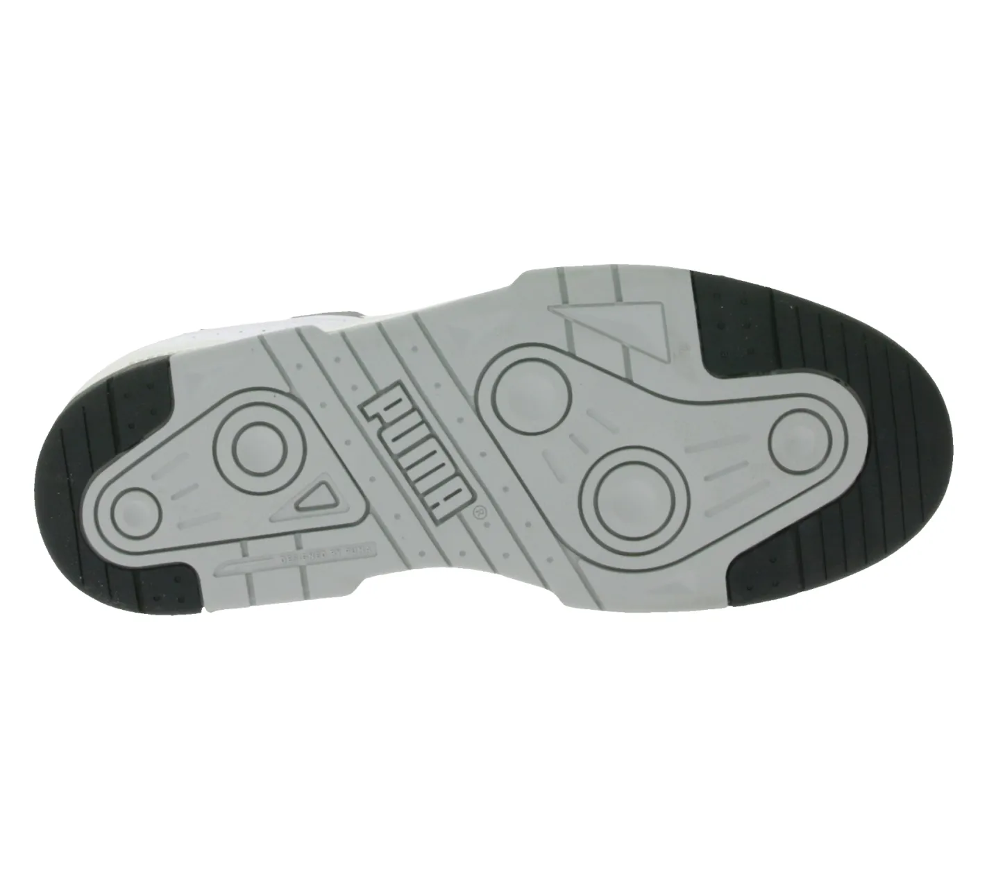 Sneaker & Turnschuhe|Turnschuhe & Sneaker*PUMA SLIPSTREAM Echtleder-Schuhe im Retro-Vibe Freizeit-Sneaker mit farbigen Akzenten Schnür-Schuhe 393266 Weiß/Lila oder Weiß/Grün