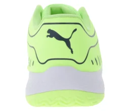 Hallenschuhe|Sneaker & Turnschuhe*PUMA Solarsmash RCT Damen & Herren Hallenschuhe atmungsaktive Sport-Schuhe mit EVA Sohle Paddle-Schuhe Tennis-Schuhe 107297 01 Gelb