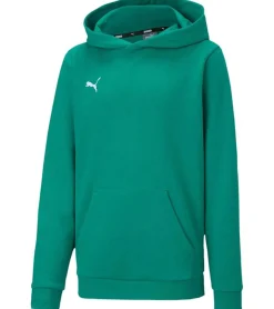 Pullover & Sweater*PUMA teamGOAL 23 Casuals Kinder Hoody mit Kängurutasche Kapuzen-Pullover für Jugendliche Jungen & Mädchen 656711 05 Grün