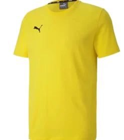 T-Shirts & Tank Tops*PUMA TeamGoal 23 Jungen & Mädchen Sport-Shirt Baumwoll-Shirt mit Logo-Patch T-Shirt 656709 Grün, Schwarz, Grau, Dunkelblau, , Rot, Hellblau oder Weiß Gelb