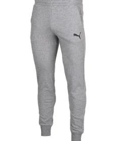 Jogginghosen & Fitnessmode*PUMA teamGOAL23 Casuals Pants Jr Kinder Sport-Hose Mädchen Baumwoll-Jogger Jungen Fußball-Hose 656713 33 Grau