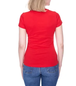 Fitnessmode & Jogginghosen|Tops & T-Shirts*PUMA TeamGoal23 Damen T-Shirt Sport-Shirt Baumwoll-Shirt mit Logo-Patch Fitness-Shirt 657085 Grau, , Blau oder Schwarz Rot