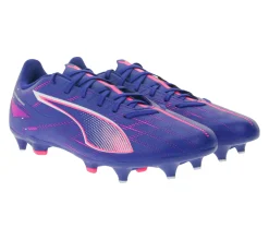 Fußballschuhe|Ballsport*PUMA ULTRA 5 PLAY MxSG Fußball-Schuhe mit festen Metallstollenspitzen Trainings-Schuhe Sport-Schuhe Schnür-Schuhe Fitness-Zubehör 107904 Neon-Grün/Blau oder Lila/Pink