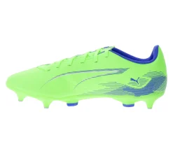 Fußballschuhe|Ballsport*PUMA ULTRA 5 PLAY MxSG Fußball-Schuhe mit festen Metallstollenspitzen Trainings-Schuhe Sport-Schuhe Schnür-Schuhe Fitness-Zubehör 107904 03 Neon-Grün/Blau