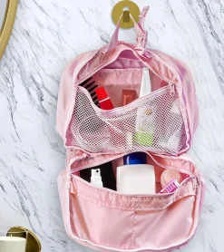 Rucksäcke & Taschen|Sportausrüstung*PUMA Washbag Kultur-Tasche praktischer Kosmetik-Beutel mit integriertem Haken 28x7x16cm 4,9 Liter 90303 26 Rosa