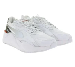Sneaker & Turnschuhe*PUMA X Ferrari Race RS-X oder X-Ray 2 Alltags-Sneaker Freizeit-Schuhe Schnür-Schuhe Motorsport Weiß/Schwarz/Rot oder Weiß/Silber/Blau X-Ray 2 Weiß/Silber/Blau