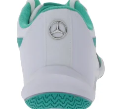 Sneaker & Turnschuhe*PUMA X Mercedes MAPF1 R-Cat Machina F1 Petronas AMG Damen Freizeit-Sneaker Alltags-Turnschuhe Schnür-Schuhe 306846 09 Weiß/Grün