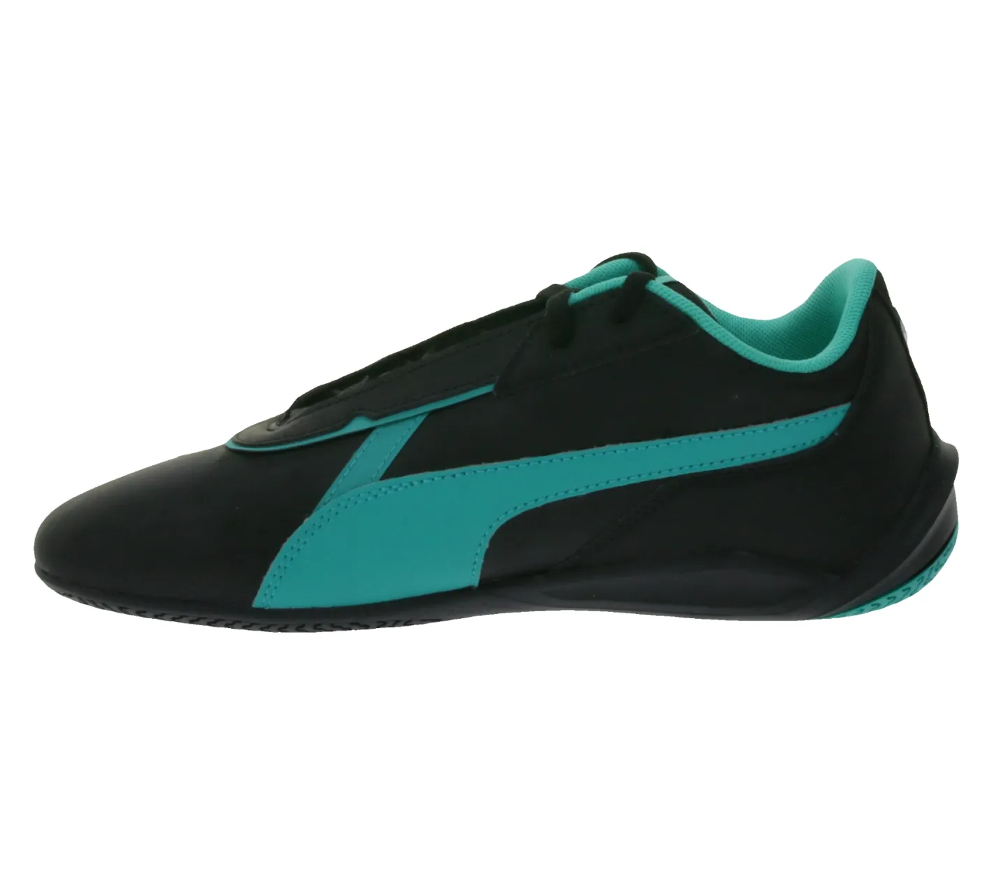 Sneaker & Turnschuhe*PUMA X Mercedes MAPF1 R-Cat Machina F1 Petronas AMG Freizeit-Sneaker Alltags-Turnschuhe Schnür-Schuhe 306846 10 Schwarz/Grün