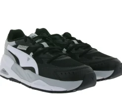 Sneaker & Turnschuhe*PUMA X Mercedes MAPF1TRC Mira F1 Petronas AMG Damen Freizeit-Sneaker Alltags-Turnschuhe Schnür-Schuhe 307839 02 Schwarz/Weiß/Grau