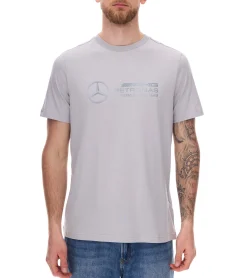 T-Shirts & Tank Tops*PUMA X Mercedes-Benz AMG Petronas F1 Herren T-Shirt stylisches Baumwoll-Shirt 621157 Grau oder Weiß