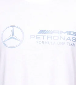 T-Shirts & Tank Tops*PUMA X Mercedes-Benz AMG Petronas F1 Herren T-Shirt stylisches Baumwoll-Shirt 621157 Grau oder Weiß