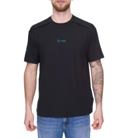 T-Shirts & Tank Tops*PUMA X Mercedes-Benz AMG Petronas F1 Cloudspun Herren T-Shirt mit Logo-Schriftzug 621135 01 Schwarz