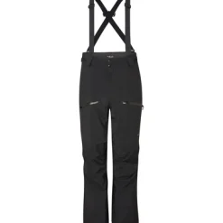 Camping & Outdoor|Hosen & Jeans*Rab Damen Hardshellhosen Regenhosen Khroma Latok GTX Hose Schwarz