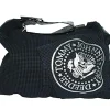 Rucksäcke & Taschen*BioworldMerch RAMONES Punkrock-Band Schulter-Tasche Damen Handtasche mit breitem Riemen LM108440RAMO Schwarz/Grau