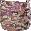 Rucksäcke & Taschen*BioworldMerch RAMONES Rock-Band Umhänge-Tasche Schultertasche mit verstellbarem Riemen MB81358RAM Camouflage Pink