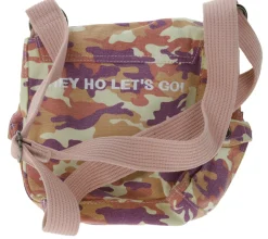 Rucksäcke & Taschen*BioworldMerch RAMONES Rock-Band Umhänge-Tasche Schultertasche mit verstellbarem Riemen MB81358RAM Camouflage Pink