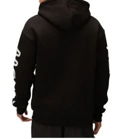 Pullover & Sweater*RE:COVERED X Disney Herren Kapuzen-Pullover mit Mickey Mouse-Print Baumwoll-Hoody Langarm-Shirt RCDIF2049 Schwarz