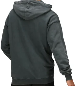 Pullover & Sweater*RE:COVERED X NFL Herren Kapuzen-Pullover mit 窶鮫os Angeles Rams Logo Baumwoll-Hoody Langarm-Shirt RCNFL1318H Grau