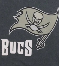 Pullover & Sweater*RE:COVERED X NFL Herren Kapuzen-Pullover mit 窶撒ampa Bay Buccaneers Logo Baumwoll-Hoody Langarm-Shirt RCNFL1318C Grau