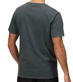 Große Größen|T-Shirts & Tank Tops*RE:COVERED X NFL Los Angeles Rams Herren T-Shirt mit Logo-Print Baumwoll-Shirt Rundhals-Shirt RCNFL1317H Grau